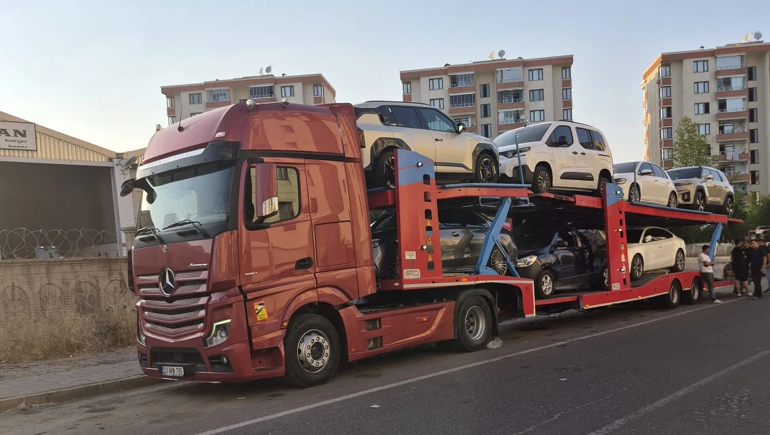 İzmir Diyarbakır Çoklu Oto Çekici